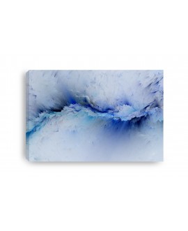 Obraz na płótnie canvas duży 120x80 niebieski wybuch błękitne pęknięcie studiograf