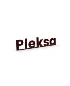 Pleksa 3mm bordowa ciemnoczerwona błyszcząca cięta na wymiar plexi pleksa ekstrudowana wylewana studiograf