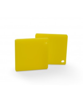 Pleksa 3mm żółta (yellow) błyszcząca cięta na wymiar ekstrudowana plexi cięta laserem piłą studiograf