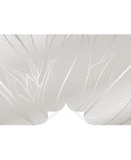 Fototapeta 3D na ścianę na wymiar flizelinowa samoprzylepna strukturalna liście duże tropikalne gradient studiograf