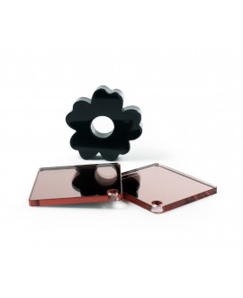 Plexi rose gold do tabliczek i oznaczeń dekoracyjnych