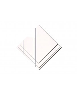 Lustro akrylowe nietłukące srebrne romb kwadrat kształt studiograf