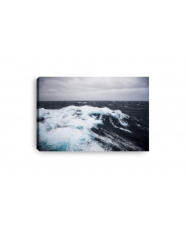 Obraz na płótnie canvas poziomy morze fale niebieski niebo natura studiograf
