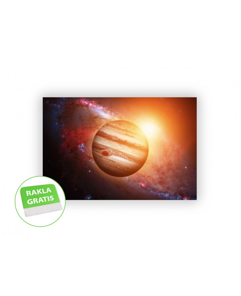 Fototapeta 3D na ścianę  na wymiar  fizelinowa planeta kosmos galaktyka pomarańcz studiograf