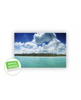 Fototapeta 3D na ścianę  na wymiar  fizelinowa morze plaża tropiki krajobraz niebo chmury studiograf