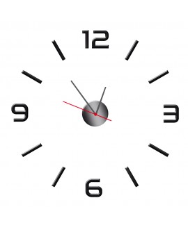 Zegar ścienny z pleksy plexi nowoczesny samoprzylepny elegancki duży zegar cyfry pleksa studiograf