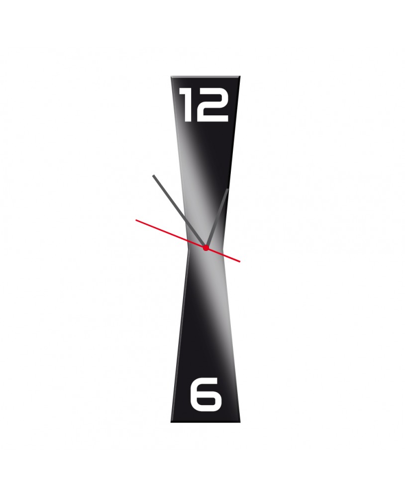 Zegar ścienny z pleksy plexi nowoczesny samoprzylepny elegancki duży zegar klepsydra pleksa studiograf