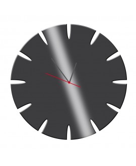 Zegar ścienny z pleksy plexi nowoczesny samoprzylepny elegancki duży zegar okrągły koło pleksa studiograf