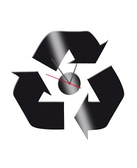 Zegar ścienny z pleksy plexi nowoczesny samoprzylepny elegancki duży zegar recykling pleksa studiograf