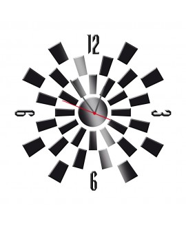 Zegar ścienny z pleksy plexi nowoczesny samoprzylepny elegancki duży zegar szachownica pleksa studiograf