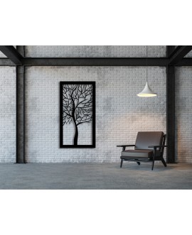 Obraz ażurowy dekoracja ścienna panel z plexi drzewo gałęzie panek dekoracyjny dekoracja ścienna geometryczna studiograf