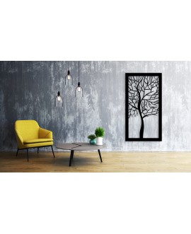 Obraz ażurowy dekoracja ścienna panel z plexi drzewo gałęzie panek dekoracyjny dekoracja ścienna geometryczna studiograf