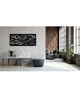 Obraz ażurowy dekoracja ścienna panel z plexi struktura drewna drewno nowoczesna dekoracja do salonu kuchni sypialni studiogra