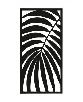 Obraz ażurowy dekoracja ścienna panel z plexi liście palmy  palma tropiki nowoczesna dekoracja studiograf