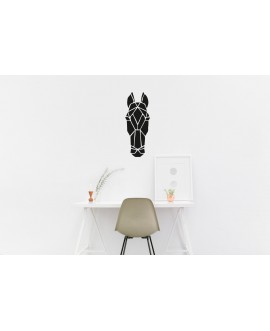 Obraz ażurowy dekoracja ścienna panel z pleksy nowoczesna dekoracja geometryczna do salonu sypialni koń studiograf