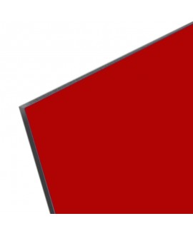 Płyta z tubondu dibondu dwustronna czerwona mat błysk o grubości 3mm 0,3mm aluminium studiograf