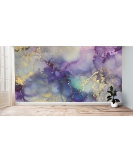 Fototapeta 3D na ścianę  na wymiar  flizelinowa kolorowy marmur struktura tapeta do salonu sypialni studiograf