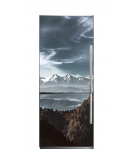 Mata magnetyczna na lodówkę zmywarkę grzejnik magnes ze zdjęciem góry las krajobraz studiograf