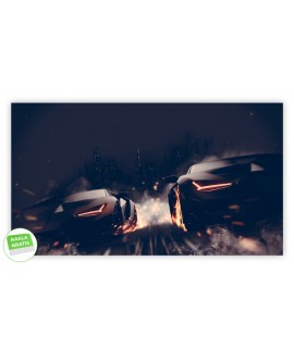 Fototapeta 3D na ścianę  na wymiar  flizelinowa sportowe samochody wyścig uliczny samochód studiograf