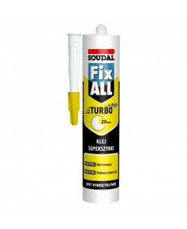 Klej Fix ALL Turbo biały Soudal 290 ml