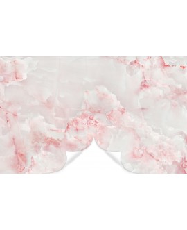 Fototapeta 3D na ścianę  na wymiar flizelinowa różowe pęknięcia różowy marmur studiograf